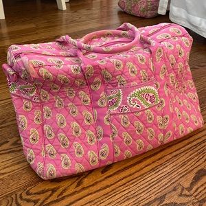 Vera Bradley pink tote- great condition!